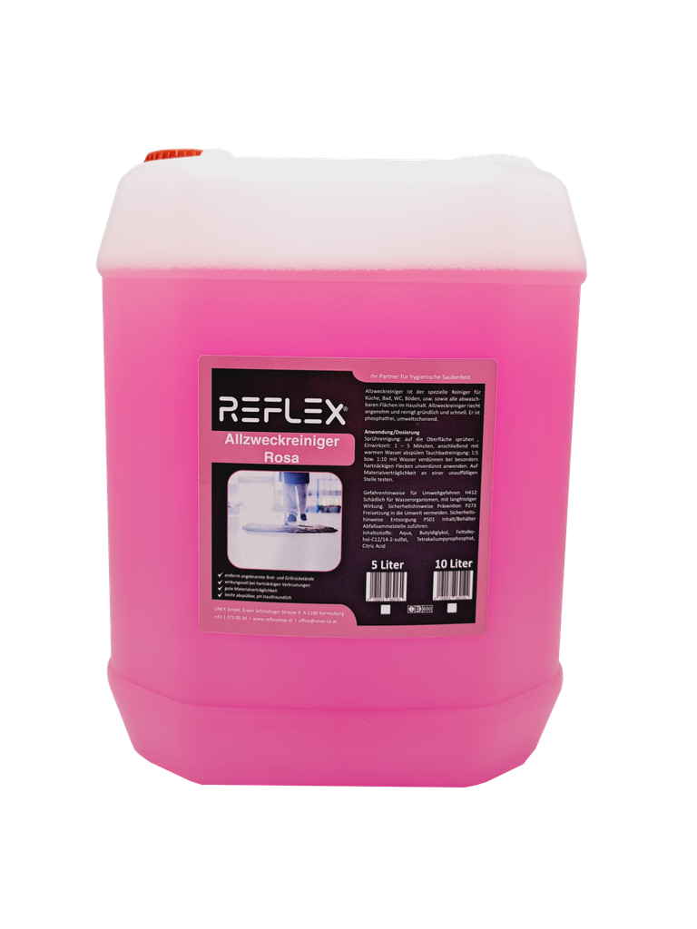 Allzweckreiniger Rosa 10 liter