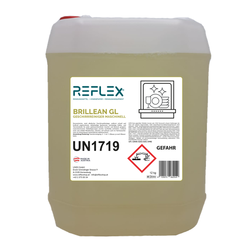 [RX1003] Geschirrspüler Maschinell BRILLEAN GL 12 kg