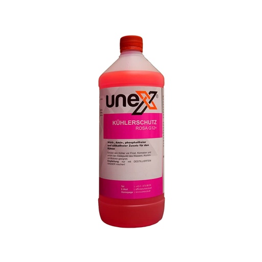 [UNEX10730] UNEX Kühlerschutz ROSA G12+(Konzentrat) 1Liter